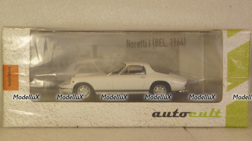 Neretti I Coupe 1964 Belgium, white, 05029, AutoCult 1:43