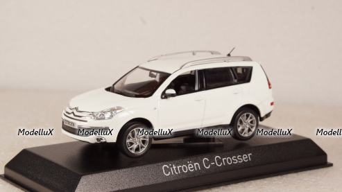 Citroen C-Crosser 2007 white, 155654, Norev 1:43