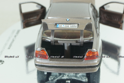 BMW 525i sedan (E39) 1995, grey, 80429419980, Schabak 1:43
