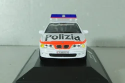 BMW 525 (E39) Polizia Canton Ticino, Switzerland 2001, white, ADPOLC007, Cararama 1:43