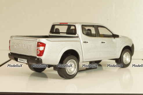 Renault Alaskan 2017, silver, 7711785154, Norev 1:43