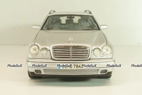 Mercedes-Benz E 420 (S210) 1995, silver, Anson 1:18