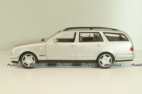 Mercedes-Benz E 420 (S210) 1995, silver, Anson 1:18