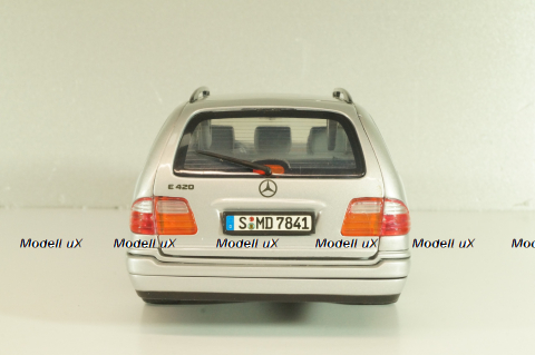 Mercedes-Benz E 420 (S210) 1995, silver, Anson 1:18