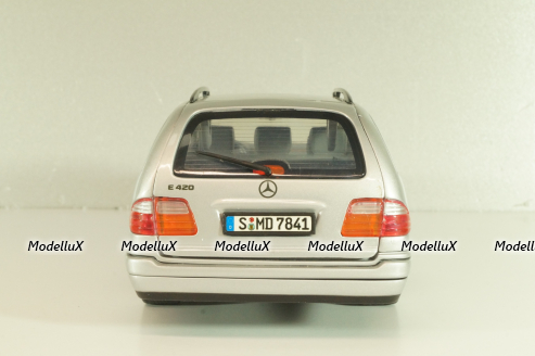 Mercedes-Benz E 420 (S210) 1995, silver, Anson 1:18