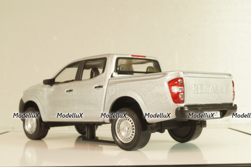Renault Alaskan 2017, silver, 7711785154, Norev 1:43