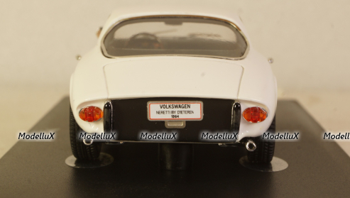 Neretti I Coupe 1964 Belgium, white, 05029, AutoCult 1:43