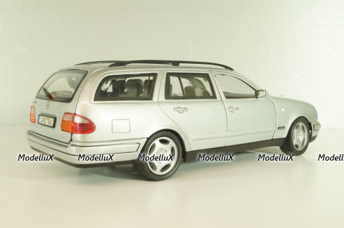 Mercedes-Benz E 420 (S210) 1995, silver, Anson 1:18