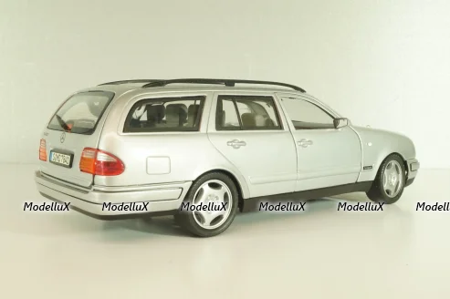 Mercedes-Benz E 420 (S210) 1995, silver, Anson 1:18