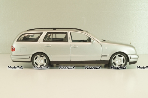 Mercedes-Benz E 420 (S210) 1995, silver, Anson 1:18