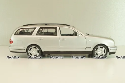 Mercedes-Benz E 420 (S210) 1995, silver, Anson 1:18