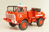 Iveco Unic 75PC La Garde-Freinet, red/white, Altaya 1:43
