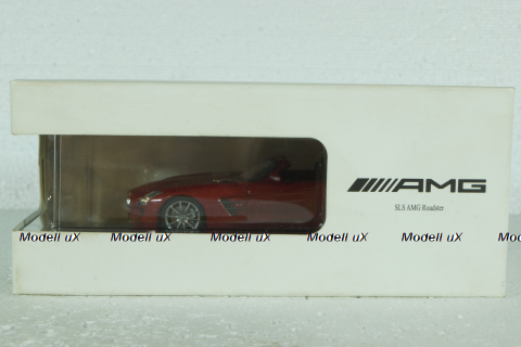 Mercedes SLS AMG Roadster, red, B66960037, Schuco 1:43