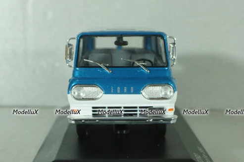 Ford Econoline 1964, blue/white, WB284, WhiteBox 1:43