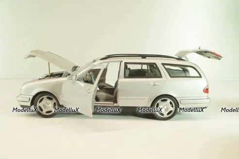 Mercedes-Benz E 420 (S210) 1995, silver, Anson 1:18