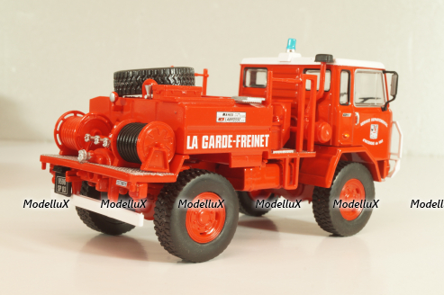 Iveco Unic 75PC La Garde-Freinet, red/white, Altaya 1:43