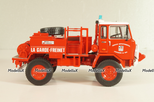 Iveco Unic 75PC La Garde-Freinet, red/white, Altaya 1:43