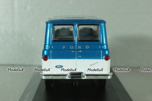 Ford Econoline 1964, blue/white, WB284, WhiteBox 1:43