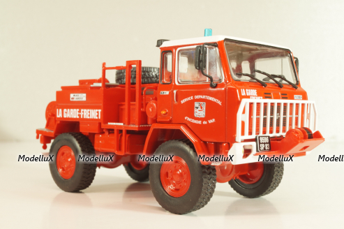 Iveco Unic 75PC La Garde-Freinet, red/white, Altaya 1:43