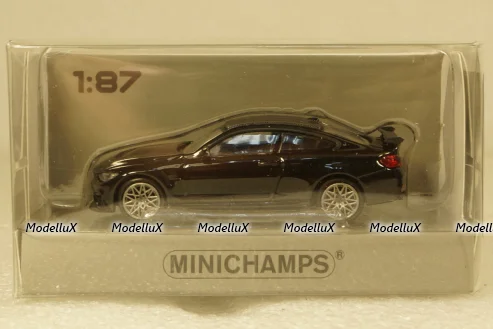 BMW M4 GTS 2016 black, 870027106,  Minichamps 1:87
