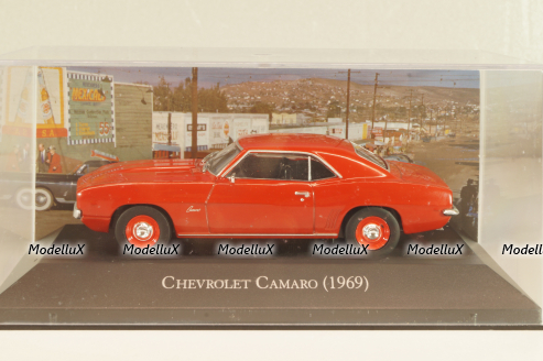 Chevrolet Camaro 1969, red, Grandes Autos, Altaya 1:43