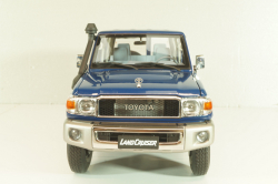 Toyota Land Cruiser 76 2017, blue, ALM870101, Almost Real 1:18