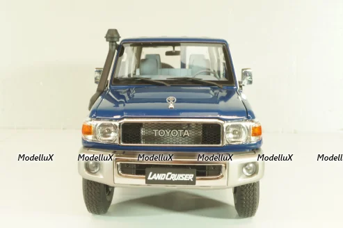 Toyota Land Cruiser 76 2017, blue, ALM870101, Almost Real 1:18