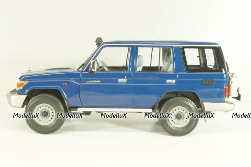 Toyota Land Cruiser 76 2017, blue, ALM870101, Almost Real 1:18