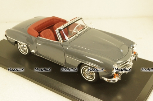 Mercedes 190 SL 1957 grey, 183402, Norev 1:18