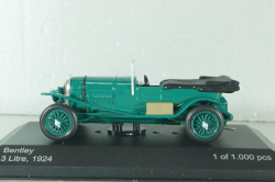 Bentley 3 Litre, 1924, green, WB171, WhiteBox 1:43