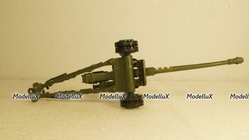 БС-3 противотанковая пушка, Приборостроительный з-д,Бишкек, Киргизия 1:43