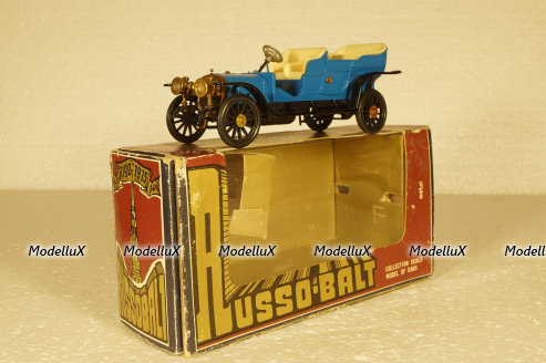 Руссо-Балт, С24-30, А36 Дубль-Фаэтон,  сентябрь 1988г.,Тантал/Радон 1:43