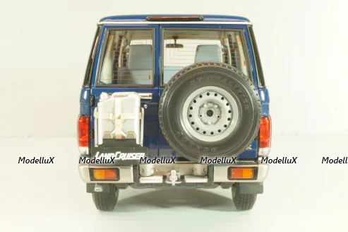 Toyota Land Cruiser 76 2017, blue, ALM870101, Almost Real 1:18