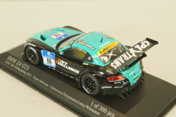 BMW Z4 GT3 #18 ADAC 24h Nurburgring 2012, black/green, 437122918, Minichamps 1:43