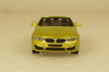 BMW M4 Cabrio 2015 yellow, 870027234,  Minichamps 1:87