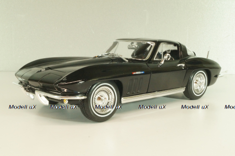 Chevrolet Corvette (C2) 1965, black, 31640, Maisto 1:18