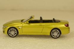 BMW M4 Cabrio 2015 yellow, 870027234,  Minichamps 1:87