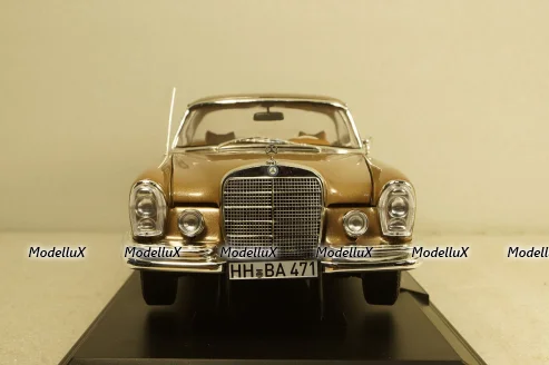 Mercedes 250 SE Coupe 1969 Gold, 183759, Norev 1:18