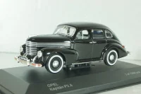 Opel Kapitan P2,6, black 1938, 179639, WhiteBox 1:43