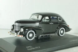 Opel Kapitan P2,6, black 1938, 179639, WhiteBox 1:43