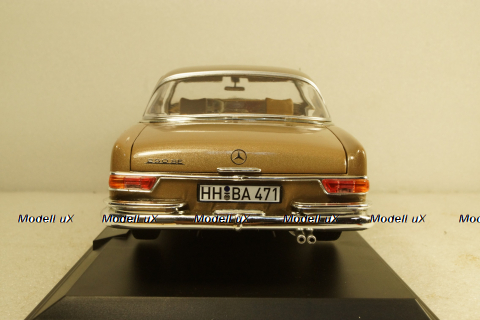 Mercedes 250 SE Coupe 1969 Gold, 183759, Norev 1:18