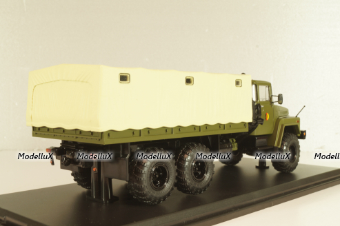 Краз-260 бортовой с тентом NVA 1979, хаки, PLC47042, Premium Classixxs 1:43