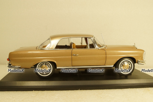 Mercedes 250 SE Coupe 1969 Gold, 183759, Norev 1:18