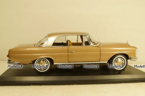 Mercedes 250 SE Coupe 1969 Gold, 183759, Norev 1:18