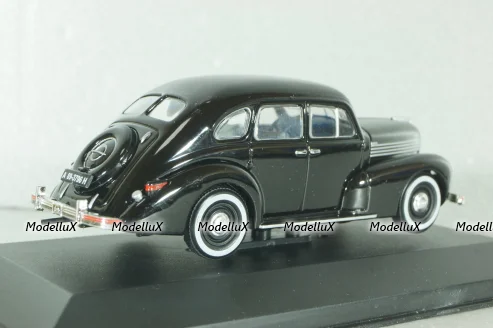 Opel Kapitan P2,6, black 1938, 179639, WhiteBox 1:43