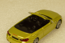 BMW M4 Cabrio 2015 yellow, 870027234,  Minichamps 1:87
