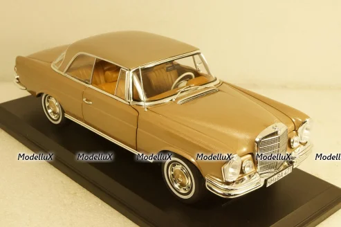 Mercedes 250 SE Coupe 1969 Gold, 183759, Norev 1:18