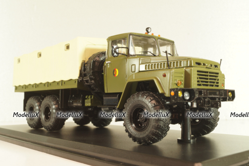 Краз-260 бортовой с тентом NVA 1979, хаки, PLC47042, Premium Classixxs 1:43