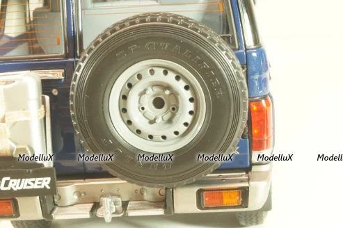 Toyota Land Cruiser 76 2017, blue, ALM870101, Almost Real 1:18
