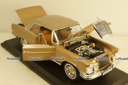 Mercedes 250 SE Coupe 1969 Gold, 183759, Norev 1:18